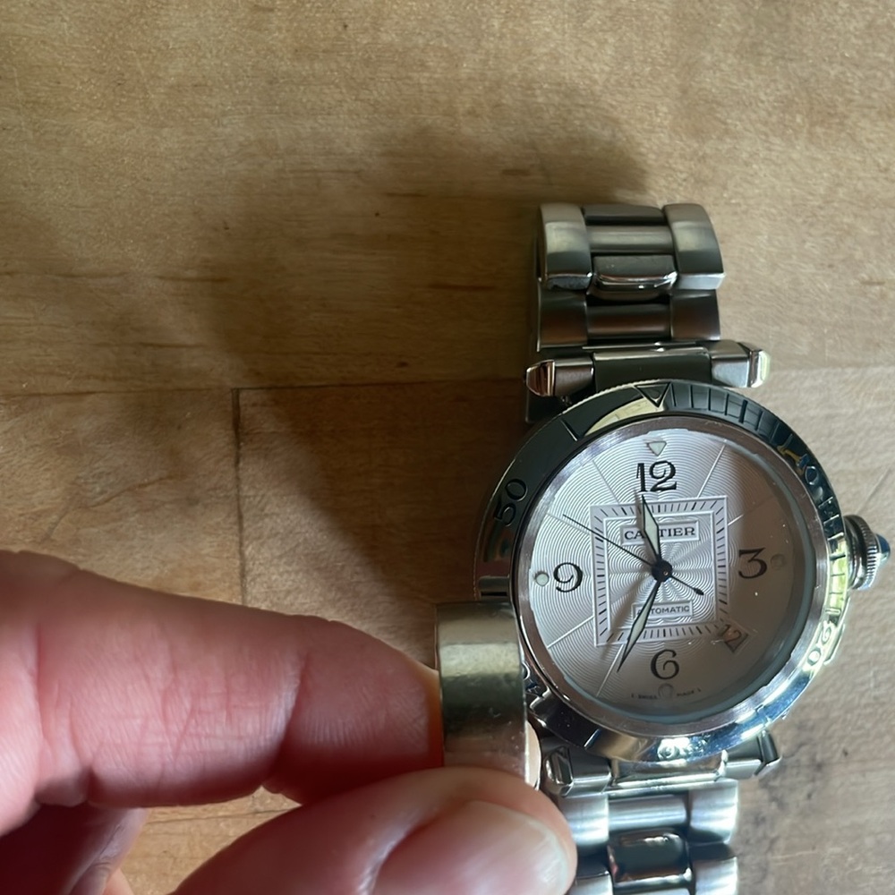 Cartier Pasha Automatic Grid Grille Watch! - Picture 12 of 15